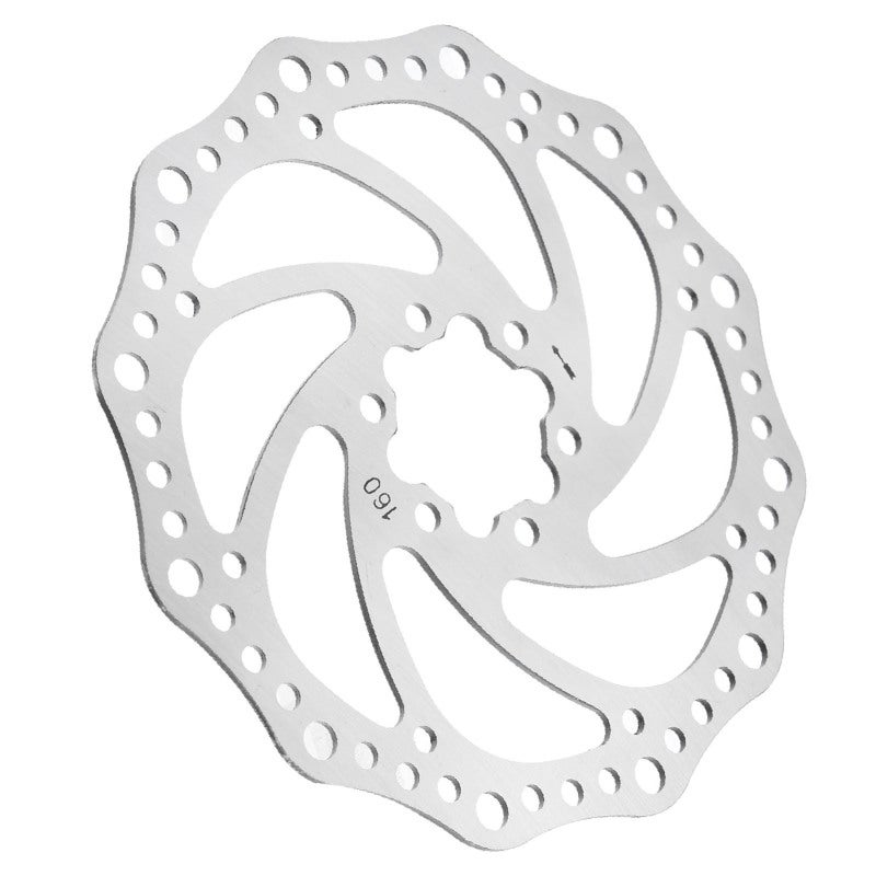 Stainless Steel Brake Disc Rotor: 1pc Premium Stainless Steel - Easy To Install Brake Accessory for Electric Scooter Maintenance & Repair - Image 2