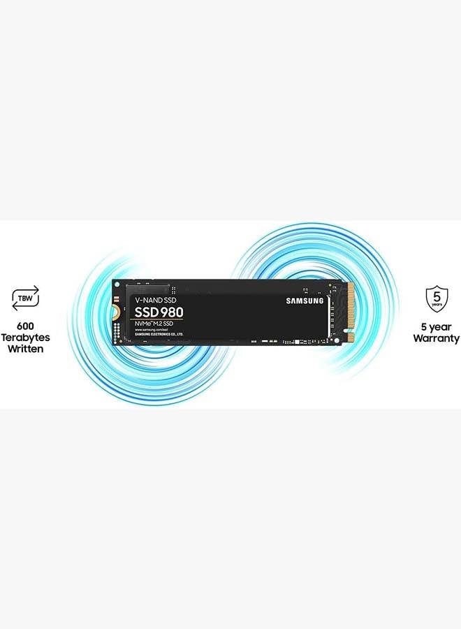 Samsung 980 1TB, PCIe Gen 3.0 x4, NVMe 1.4,Internal Solid State
