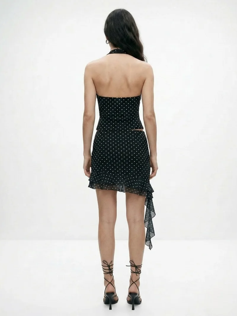 OUTZIDR  Multi Polka Dot Co-Ord Set for Women | Best Price UAE