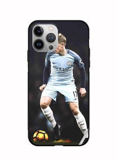 Protective Case Cover For Apple iPhone 12 Pro Max Kevin De Bruyne Design Multicolour
