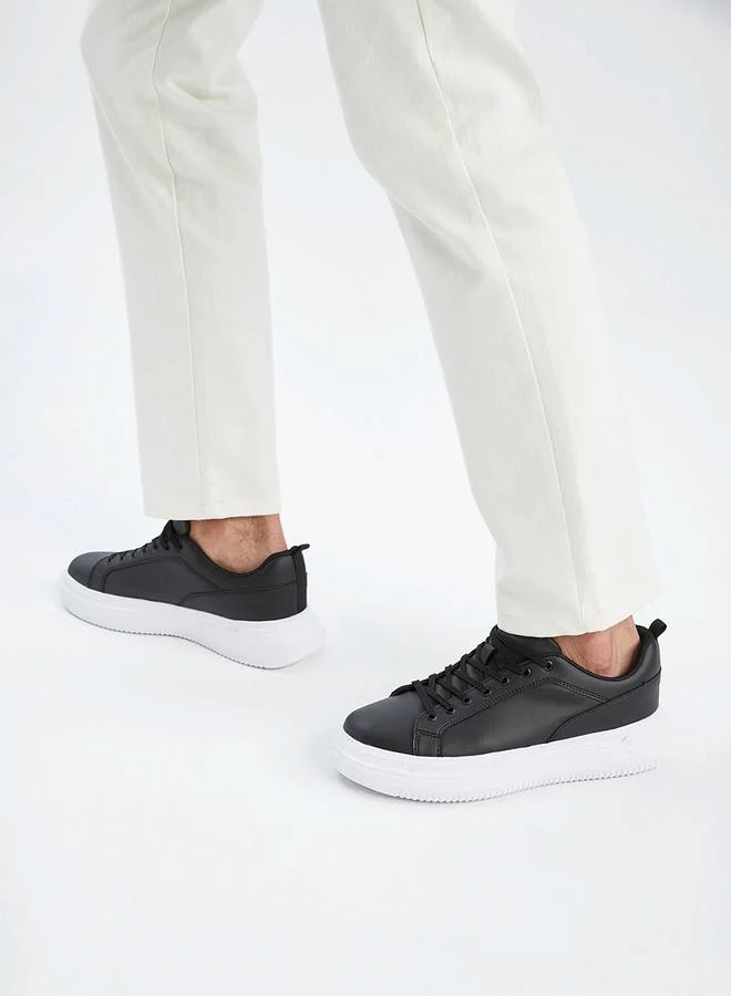 DeFacto Faux Leather Lace Up Platform Shoes by Styli