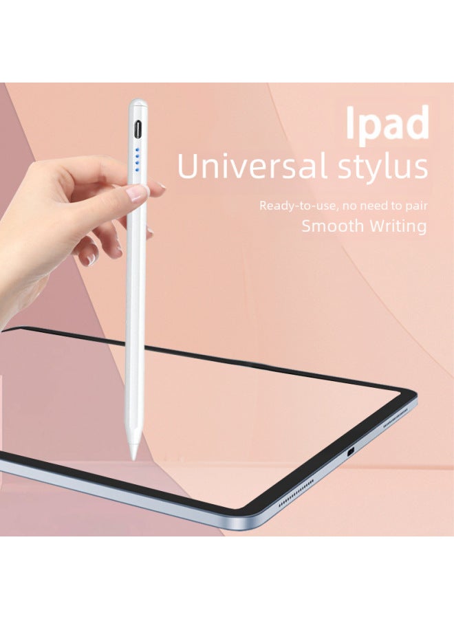 Active Capacitive Pen Stylus Suitable For Ipad Android Phones Tablets Touch Screen Control Replacement Handwriting Pen-Color:Sky Blue - Image 2