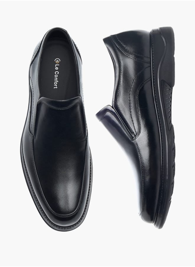 Le Confort Mens Solid Slip-On Loafers  - Image 2