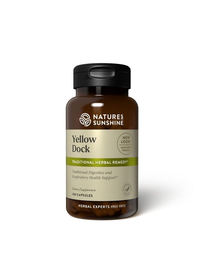 Nature's Sunshine Yellow Dock, 100 Capsules - Image 1
