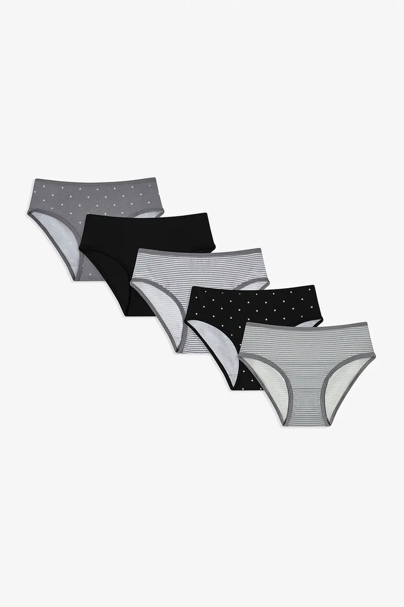 بنتي PENTI Stars Star Patterned 5-Pack Panties