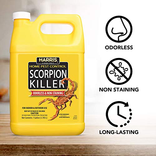 Harris Scorpion Killer, Liquid Spray with Odorless and Non-Staining Extended Residual Kill Formula (Gallon) 128 Fl Oz - Image 3