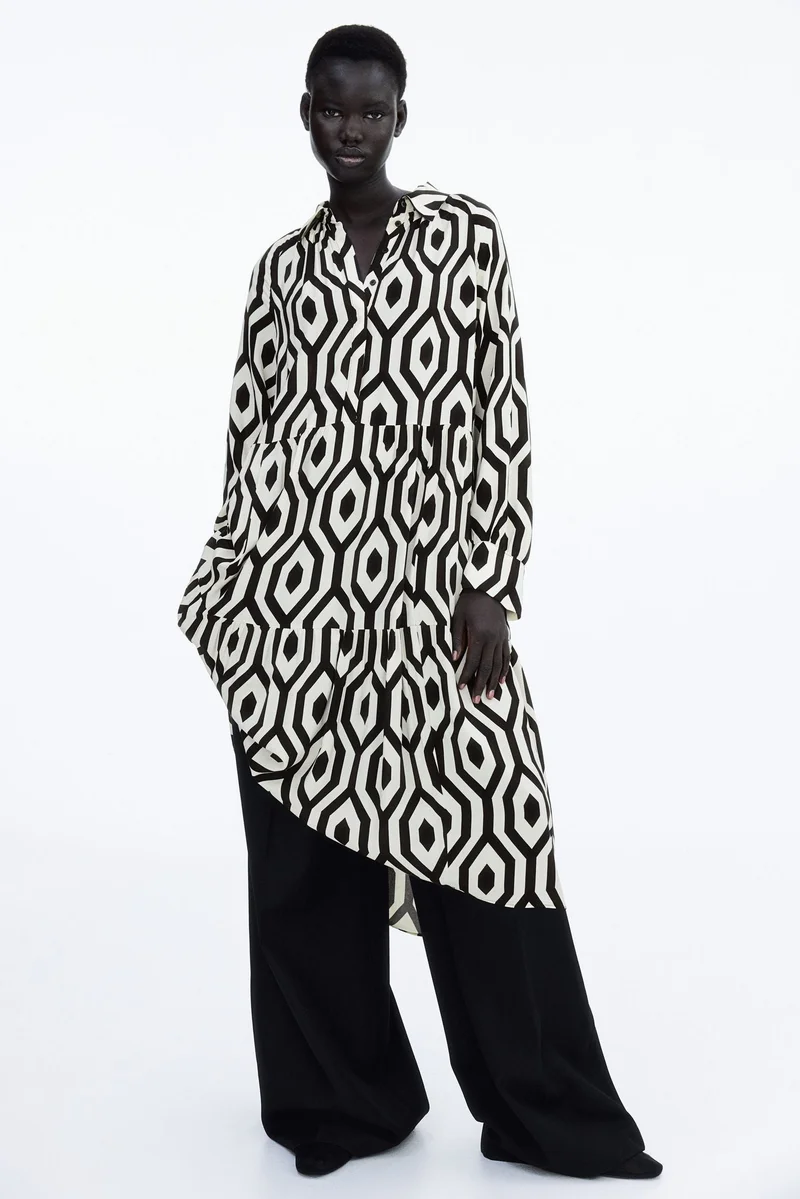 H&M Viscose shirt dress