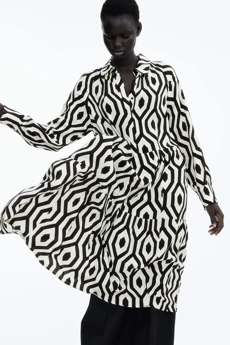 H&M Viscose shirt dress