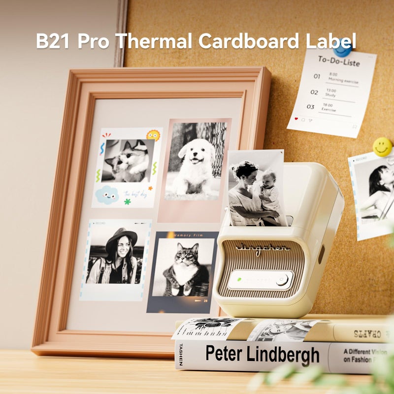 NIIMBOT Photo Labels for B21 Pro/B1 Pro/B2 Pro Label Maker, 2.13'' x 3.31''(54 x 84mm), Thermal Picture Paper, Idea for Photo Sticker, DIY Crafts, Study Notes, Gift, Journal Labeling - Image 3