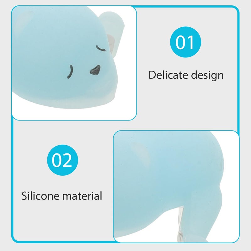 Thickened Blue Gel Silicone Corner Protectors 5pcs Furniture Safety Edge Guards for Home and Nursery - Image 4