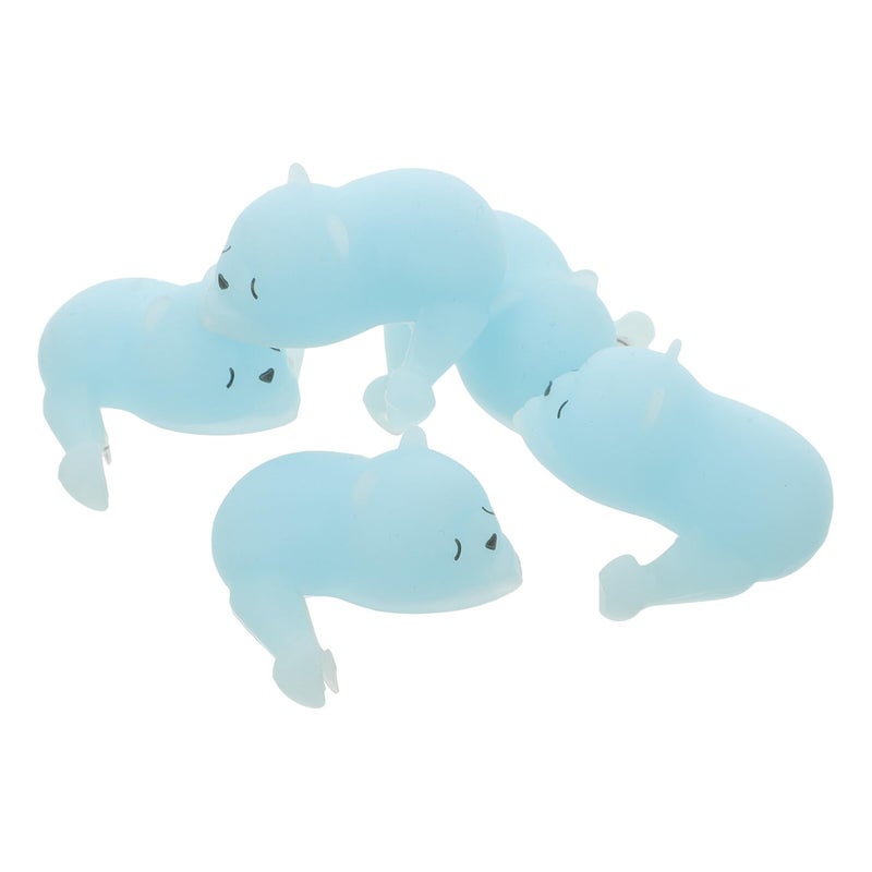 Thickened Blue Gel Silicone Corner Protectors 5pcs Furniture Safety Edge Guards for Home and Nursery - Image 2