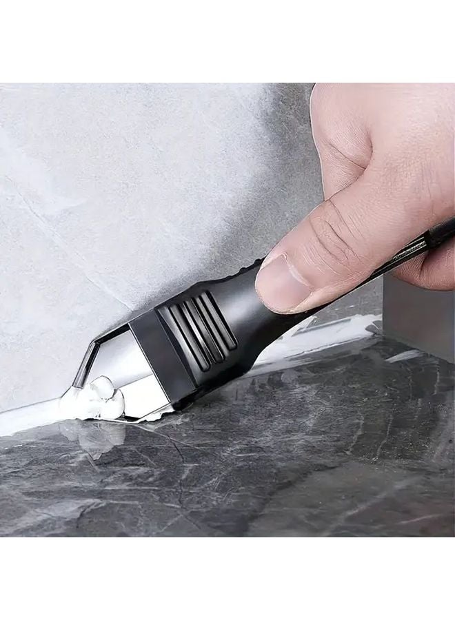5 In 1 Black Scraper Tool For Adhesive Grout And Sealant Removal - Image 2