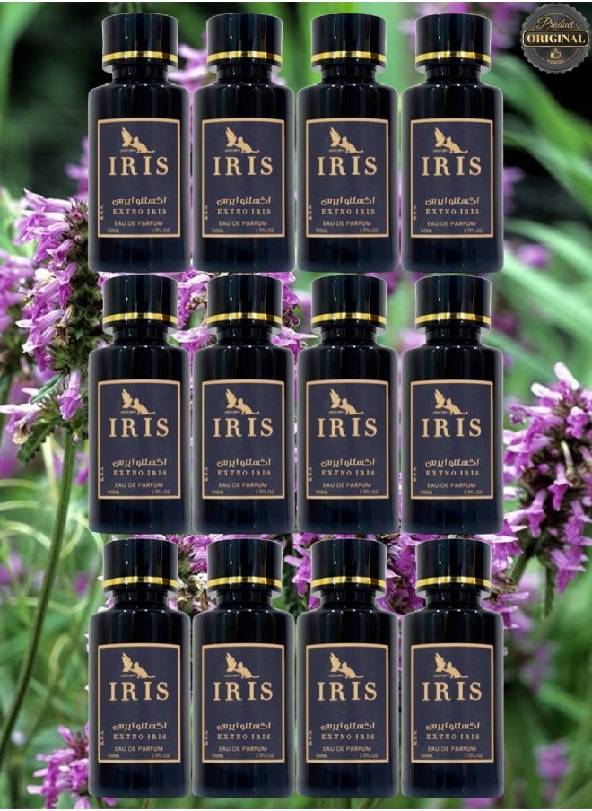 IRIS - 12 Pieces Extno Iris Perfume 50ML - Image 1