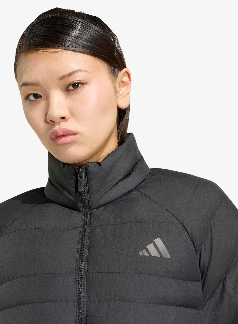 Adidas BLACK Essential Lightweight Padded Jacket for Women | Best Price UAE
