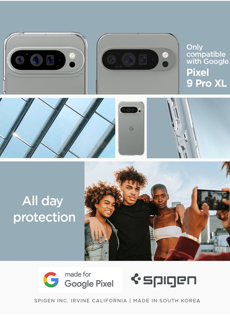 Spigen - غطاء حماية فائق الجودة لهاتف Google Pixel 9 Pro XL - شفاف للغاية - Image 1