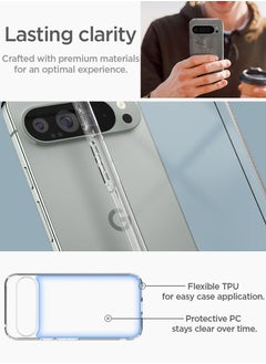 Spigen غطاء حماية فائق الجودة لهاتف Google Pixel 9 Pro XL - شفاف للغاية  - Image 4