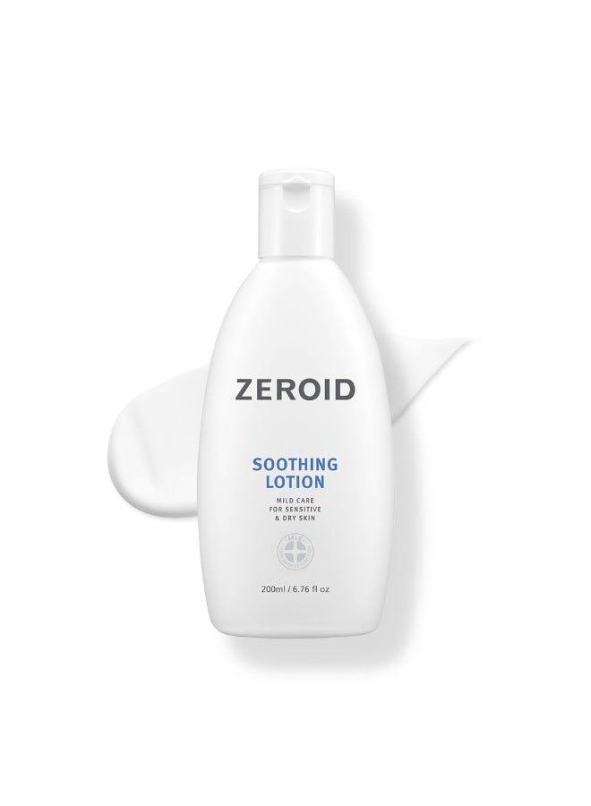 ZEROID | Soothing Lotion | Moisturizer for Sensitive Skin | Skin Barrier Repair | Face & Body Lotion for Soothing & Calming | Lotion for Extremely Dry Skin | Korean Skin Care - Image 1