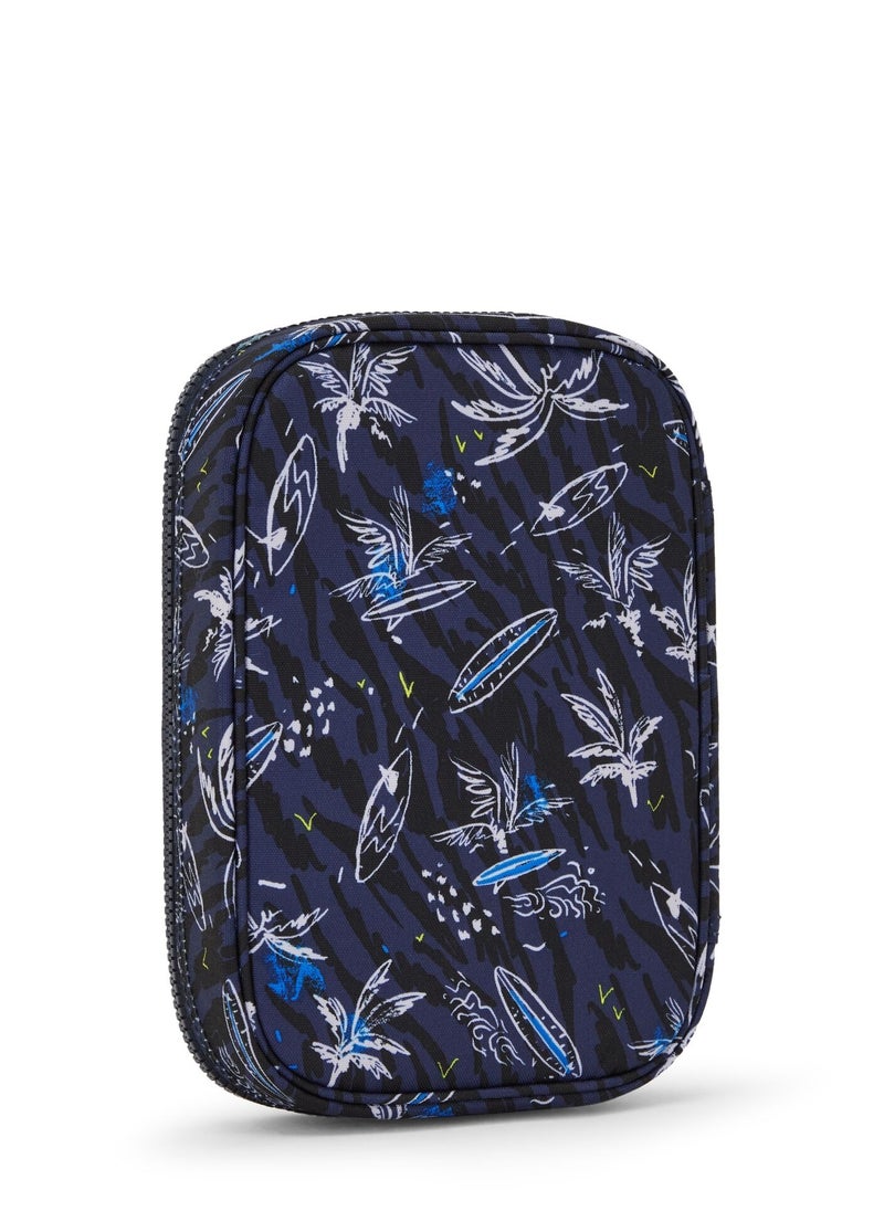 kipling Large pencase holds up to 100 pens Unisex Surf Sea Print 100 Pens  - Image 2