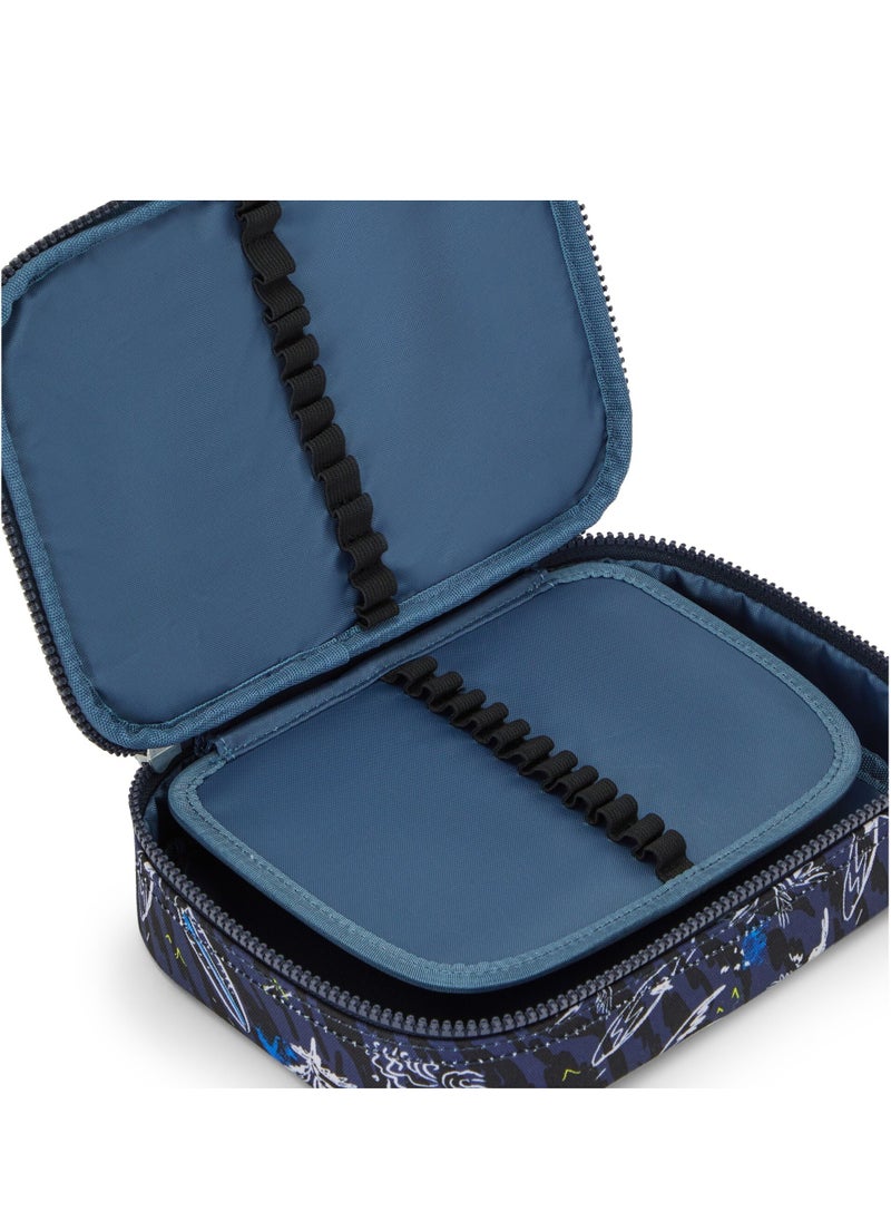 kipling Large pencase holds up to 100 pens Unisex Surf Sea Print 100 Pens  - Image 5