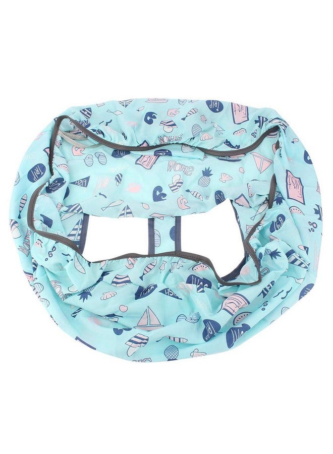 Zerodis Baby Seat Cover, Shopping Cart Cover for Baby Foldable Baby Grocery Cart Cover Soft Shopping Cart Cover Easy to Install High Chair Cover Mom 25.5x13.7x15.7inch - Image 1