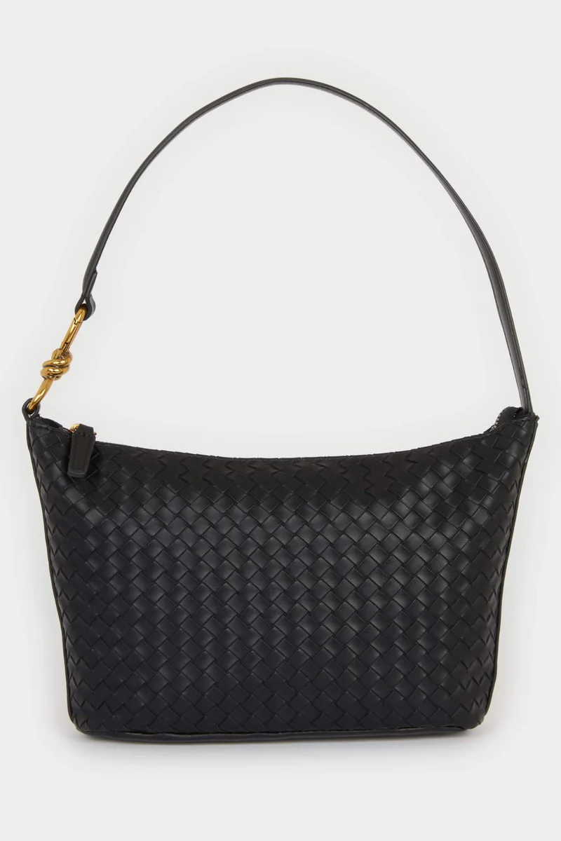 ديفاكتو Faux Leather Crossbody Bag