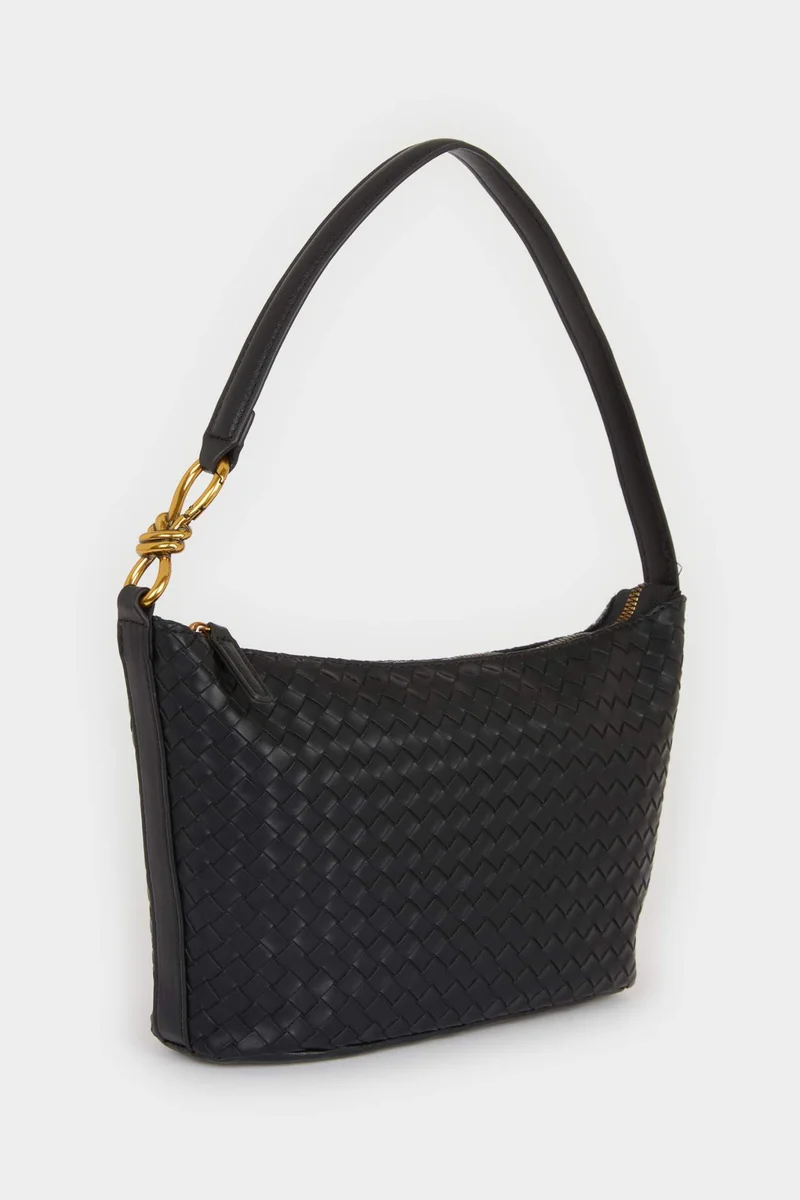 ديفاكتو Faux Leather Crossbody Bag