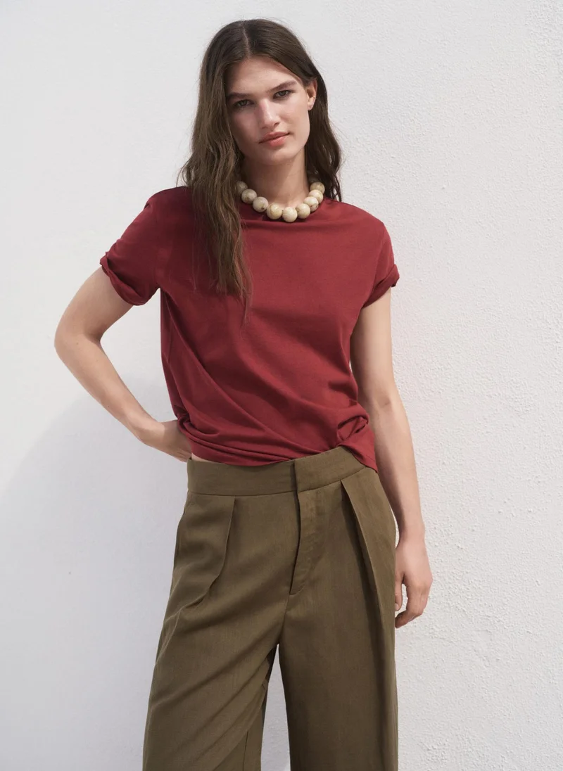 مانجو Chals Crew Neck T-Shirt