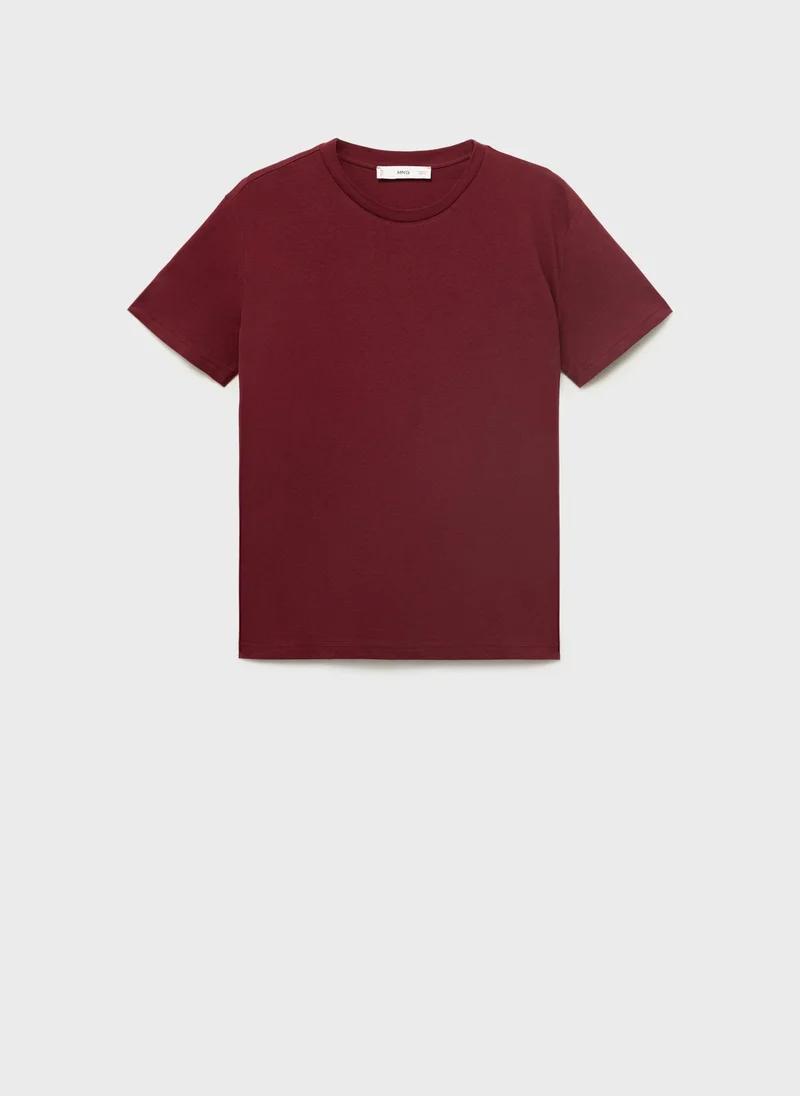MANGO Chals Crew Neck T-Shirt