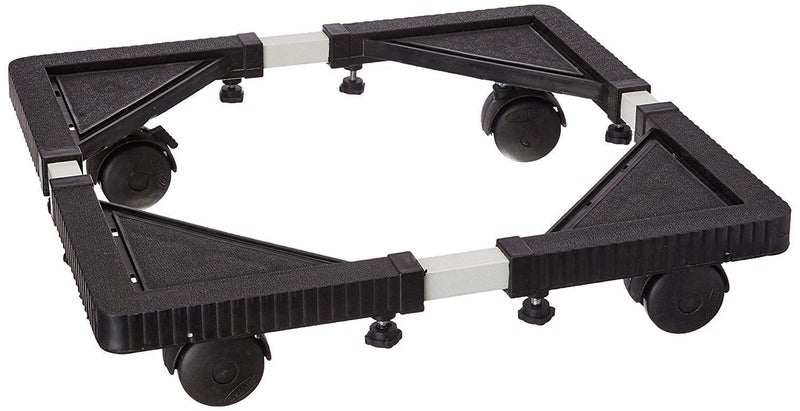 REPLEX Heavy Duty Adjustable Metal StandTrolley with Wheels FrontTop Loading Washing Machine Fridge Dishwasher Stand - Image 4