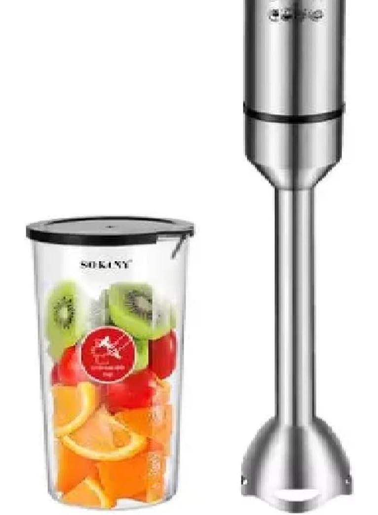 سوكاني SK-02028 هاند بلندر استنالس + كوب 1200وات - Image 4