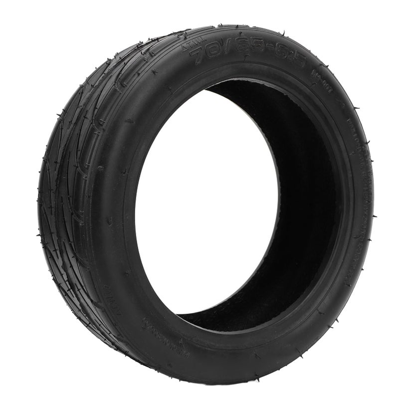 Electric Scooter Vacuum Tire: Premium Rubber Puncture Proof Tire - Anti Slip Heat Resistant Replacement Tire for City Commuting Rough Terrains - Image 4