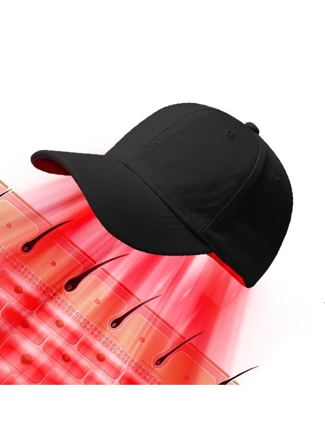 BlueFire Advanced Red & Infrared Light Therapy Hair Growth Cap for Men & Women – 56 LED Medical-Grade Laser Hat with 450nm Blue, 660nm Red & 850nm Near Infrared Light – Rechargeable Portable Hair Regrowth & Scalp Care Device with 4 Therapy Modes, Auto Timer & Comfortable PU Light Board - Image 5