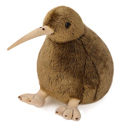 AULUDA Kiwi Bird Plush Toy Stuffed Animal Furry Kiwi Plushie Doll Soft Fluffy Like Real Bird Hugging Toy  Present for Every Age  Occasion - Image 1