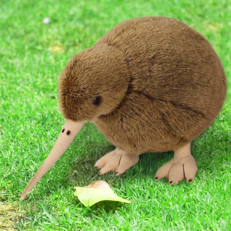 AULUDA Kiwi Bird Plush Toy Stuffed Animal Furry Kiwi Plushie Doll Soft Fluffy Like Real Bird Hugging Toy  Present for Every Age  Occasion - Image 3