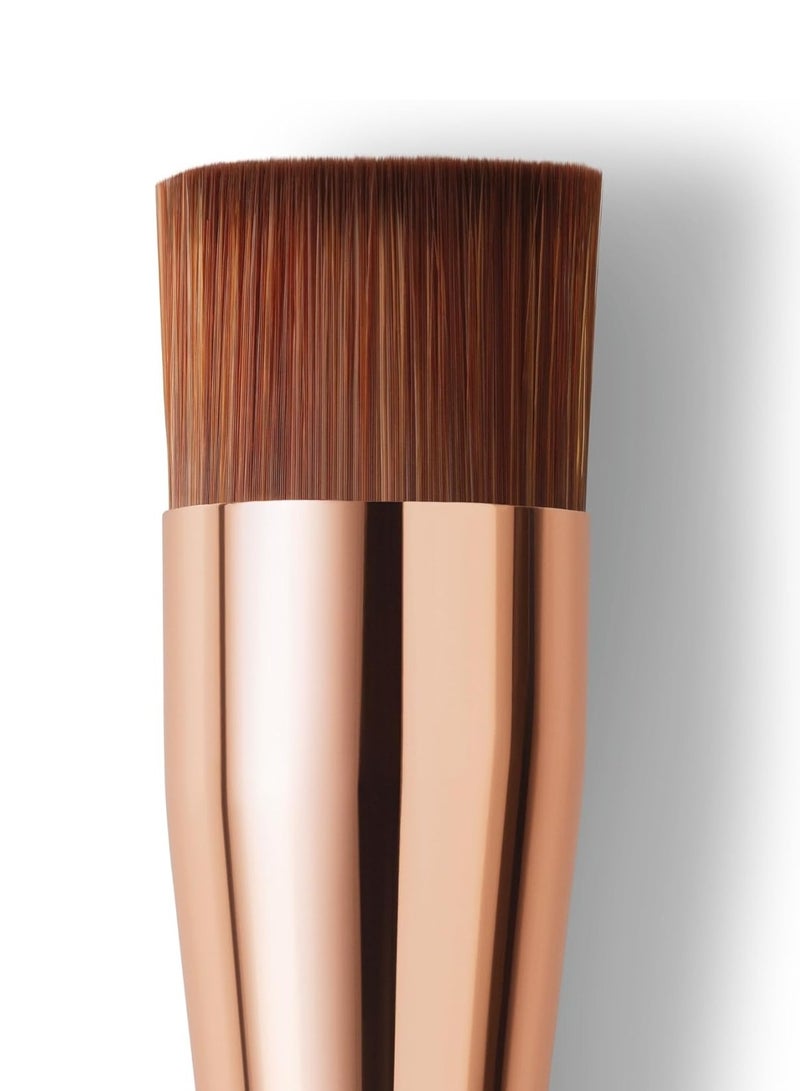 asam MAGIC FINISH Foundation Brush for a perfect foundation ultra soft brush ideal for applying and blending foundation and liquid make up nylon fibres for durabilit - Image 2