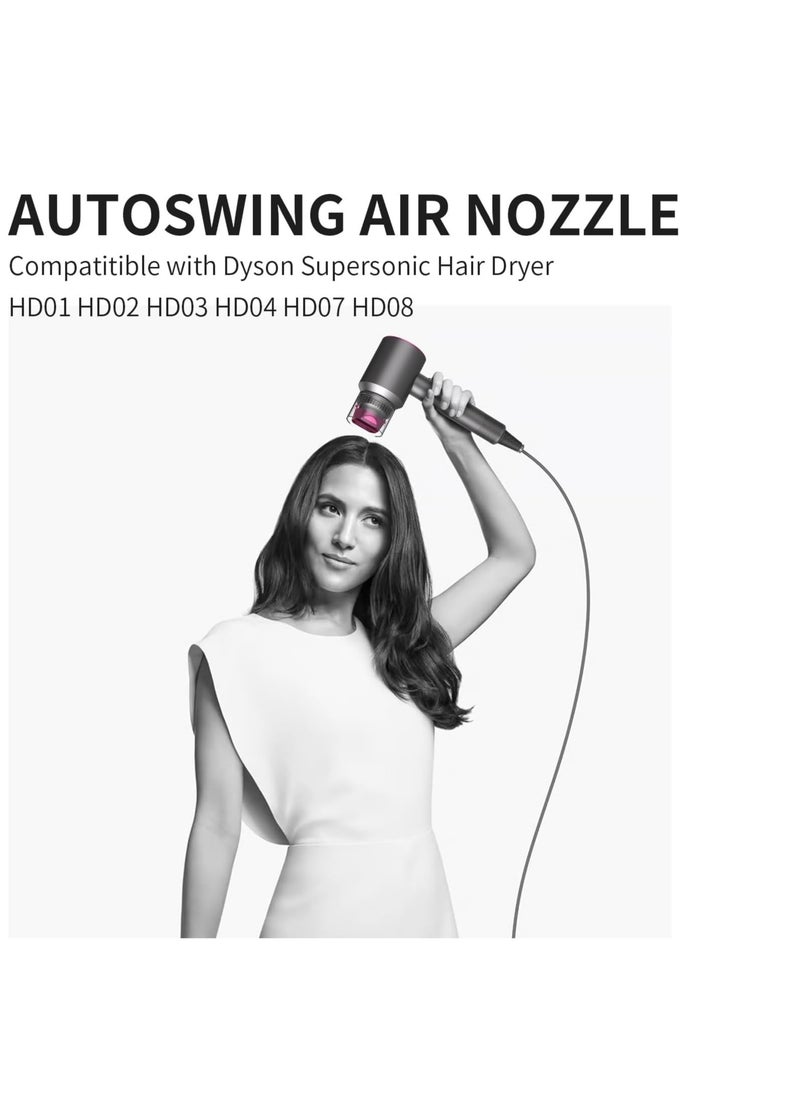 SYOSI - Blow Hair Dryer Nozzle Attachment for Dyson Supersonic Hair Dryer Models HD01 HD02 HD03 HD04 HD08 HD15 Diffuser Accessories Styling Tools, Nozzle Only, No Hair Dryer Included - Image 1