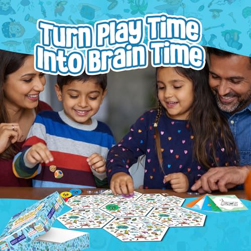 Popcorn Games & Puzzles Popcorn Board and Card Game for Kids, Teens & Adults, Smart Learning Cards Games for Age 6,7,8,9+ Picture Hunting Family and Friends Play, Creative Activity for Boys and Girls - Image 4