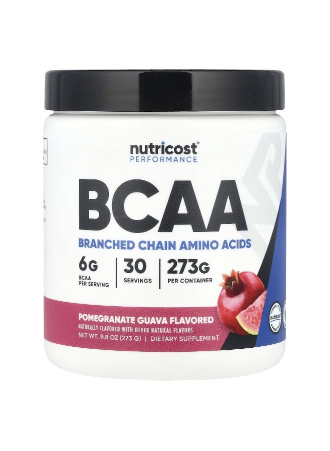 Nutricost, Performance, BCAA, Pomegranate Guava , 9.8 oz (273 g) - Image 1