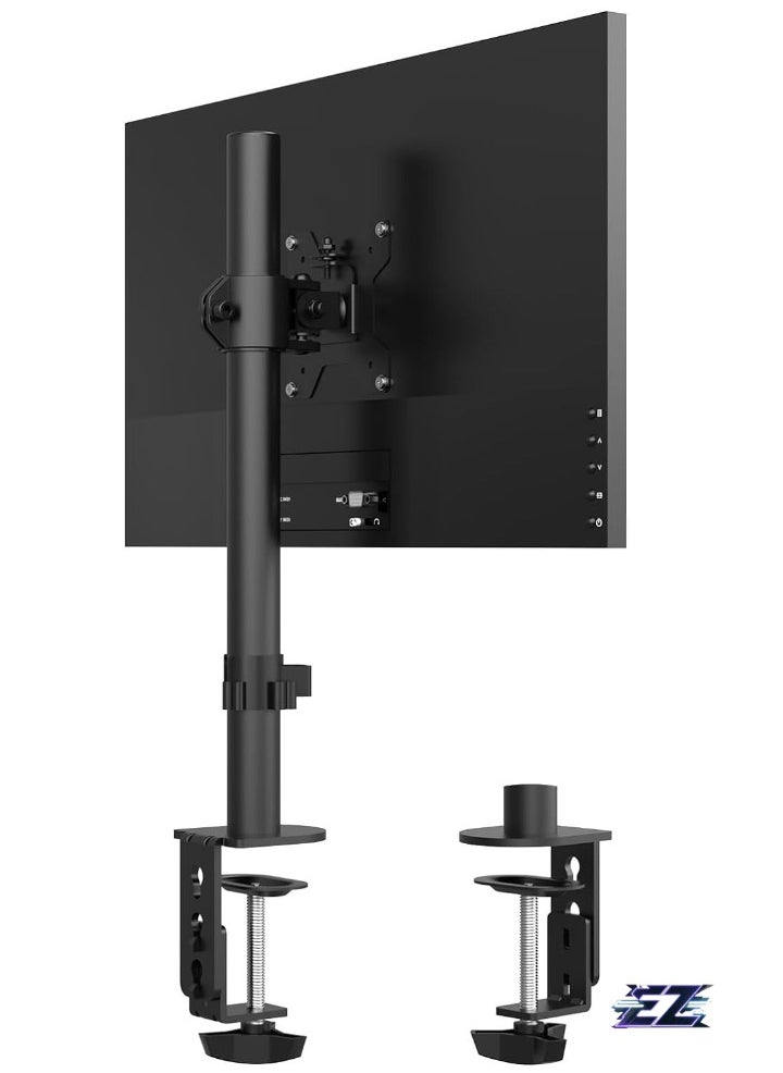 ELTRAZONE Monitor Mount for Most 13-32" Computer Screens up to 22lbs,Adjustable Single Desk Monitor Stand with Tilt Swivel Rotation, VESA 75x75mm/100x100mm  - Image 1