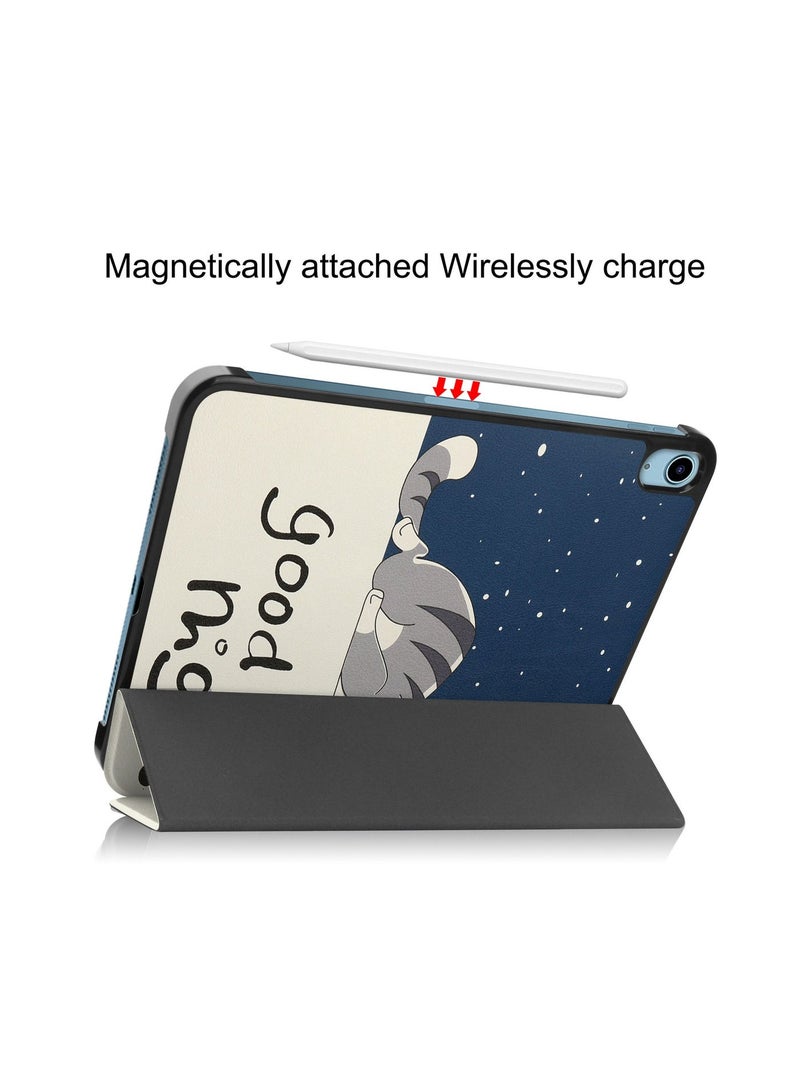 URBBKING Hard Protective Case Cover For iPad 2022 (10th Gen) 10.9 inch / iPad 2025 (11th Generation) Iazy Cat - Image 5