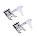 NIIIYTYB Sewing Machine Feet 2Pcs Sewing Machine Presser Foot Guide Adjustable Guide Presser Feet Seam Guide for Low Shank Domestic Rolled Hem Quilting and Accurate Stitching - Image 2