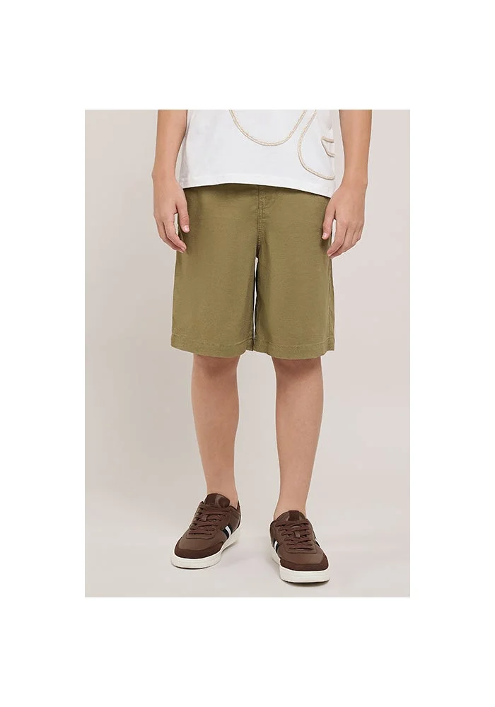 R&b Solid Shorts With Elastic Waist