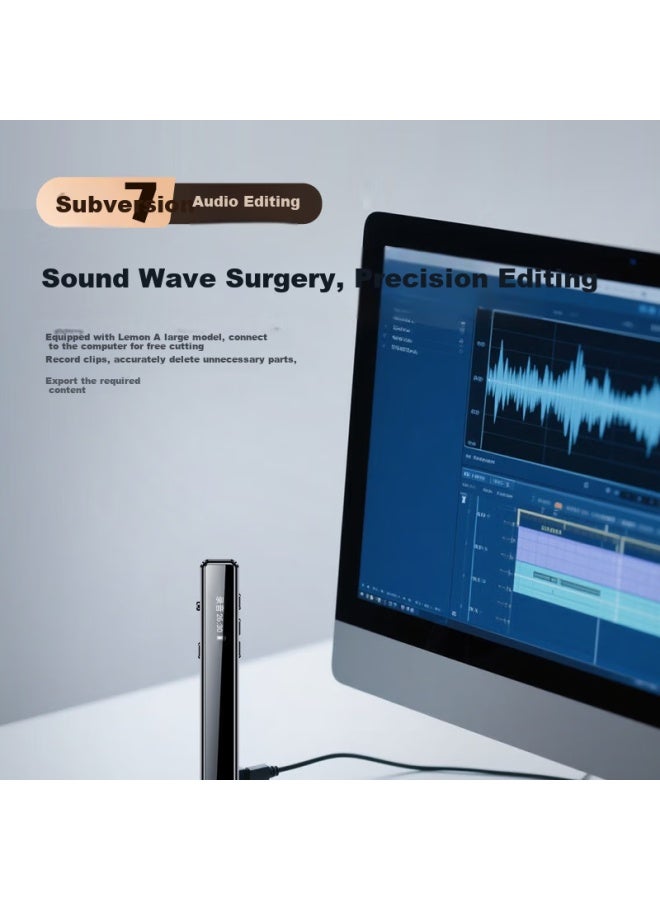 NINTAUS Nintaus Smart Ai Voice Recorder 64Gb With Transcription, Compact And Mini One-Button Recording, High Definition Long-Distance Recording Device, Portable For Meetings, Business, And Training, A1Pro - Image 4