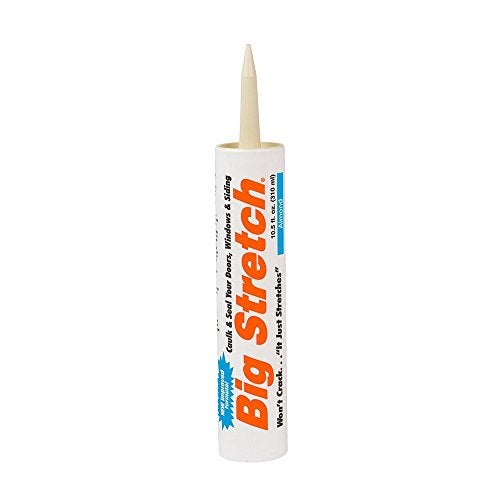 Sashco 10002 10.5oz Big Stretch Acrylic Latex High Performance Caulking Sealant, 10.5 oz Cartridge, Almond - Image 4