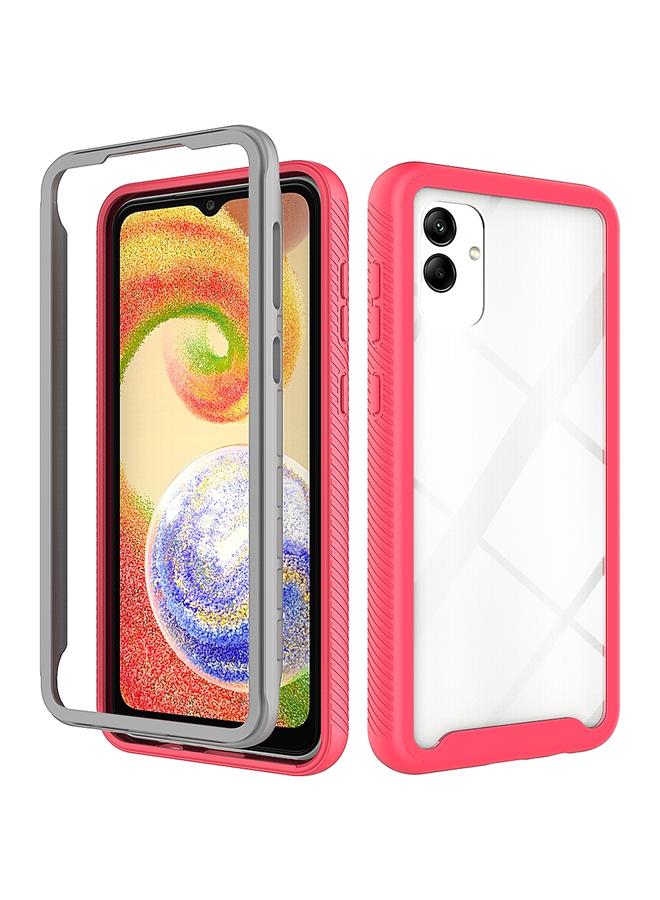 اس-توب جراب لهاتف Samsung Galaxy A04 Starry Sky بلون سادة مقاوم للصدمات من مادة TPU الشفافة لهاتف الكمبيوتر الشخصي - Image 1