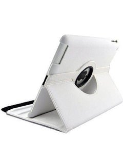 Techmaster Apple iPad Air Case Rotatable 360 ​​Degree Adjustable Case - White 