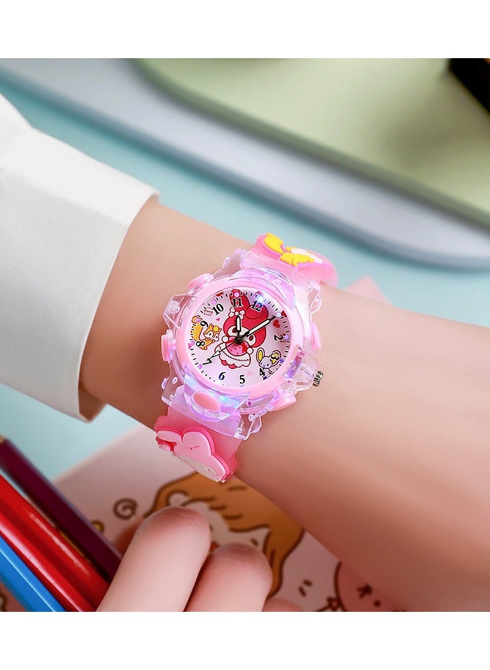 DTBG 5 Pcs Cartoon Children's Watch Set Romantic Electronic Watch  - Image 2