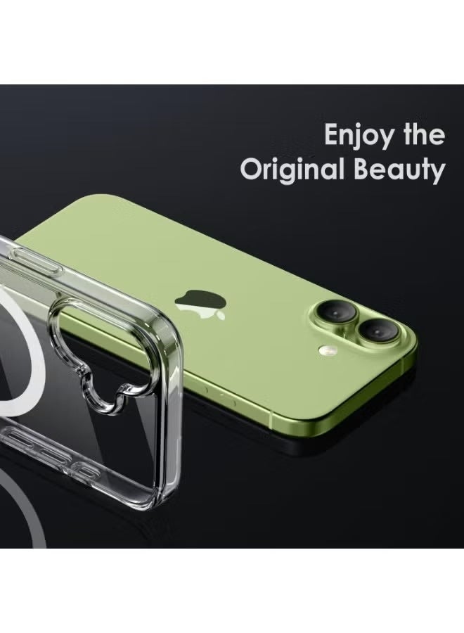 ACLIX iPhone 17 Magsafe Case Wireless Charging Support Slim Clear Magnetic Cover for iPhone 17 Shockproof Phone Cover for iPhone 17 6.1 inch - Image 4