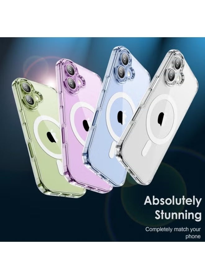ACLIX iPhone 17 Magsafe Case Wireless Charging Support Slim Clear Magnetic Cover for iPhone 17 Shockproof Phone Cover for iPhone 17 6.1 inch - Image 5