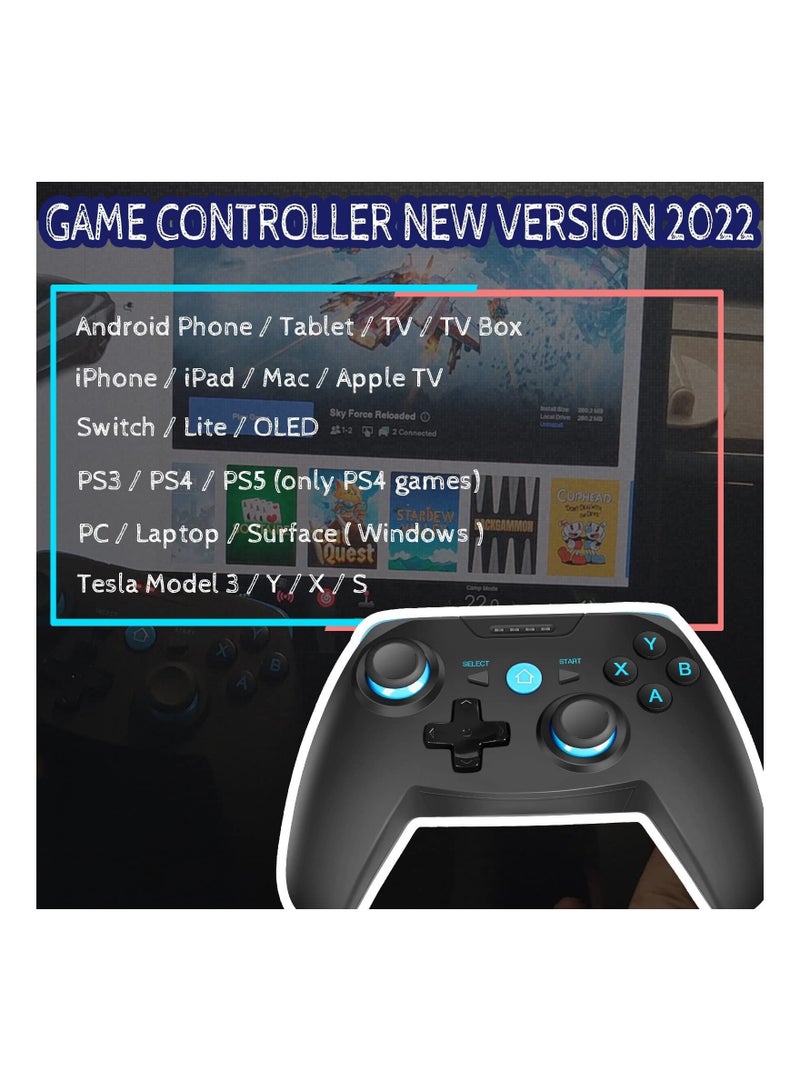Y&D Gaming Controller Gamepad Bluetooth for iPhone Android Windows Steam Deck and DualShock Wireless Mobile Phone - Image 2